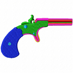 Guns Embroidery Design 11 Guns Embroidery Design 11